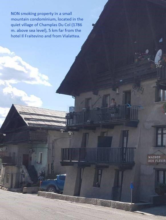 Il Fraitevino Hotel Bed & Breakfast Sestriere Bagian luar foto