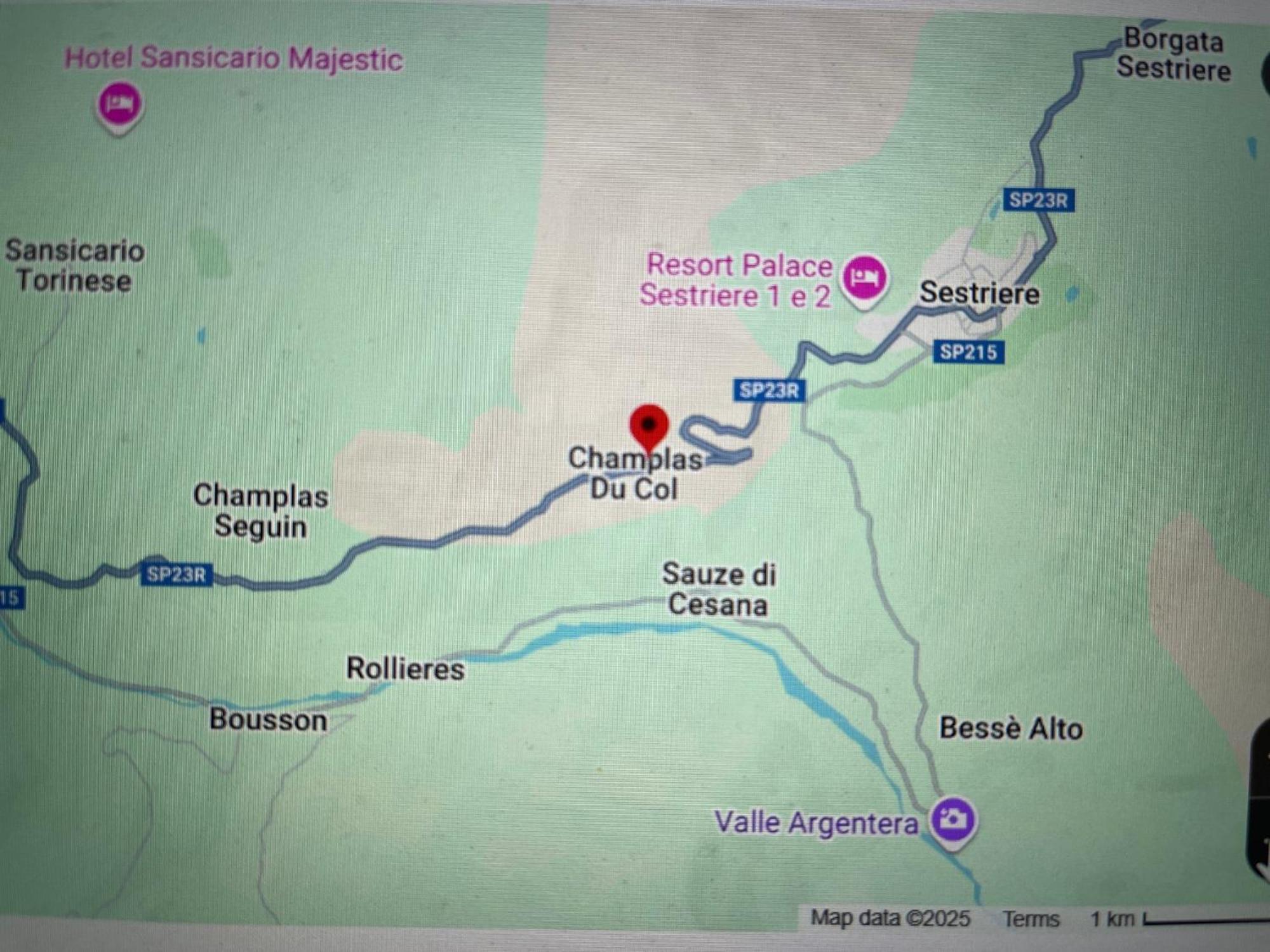 Il Fraitevino Hotel Bed & Breakfast Sestriere Bagian luar foto